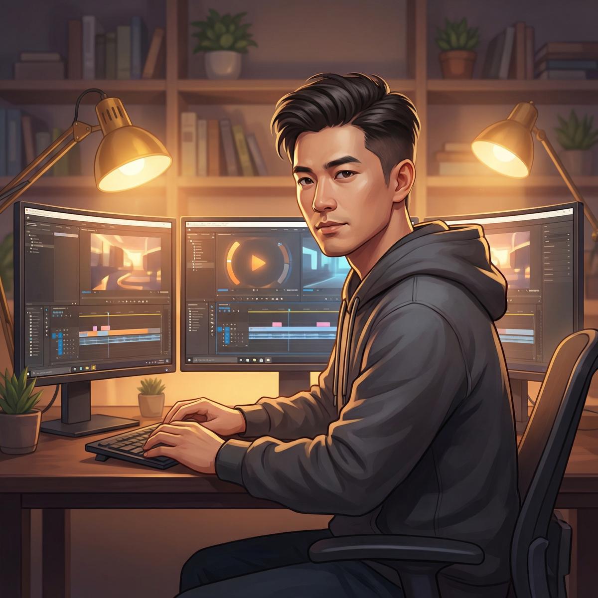 成人小说视频剪辑总监赵明轩